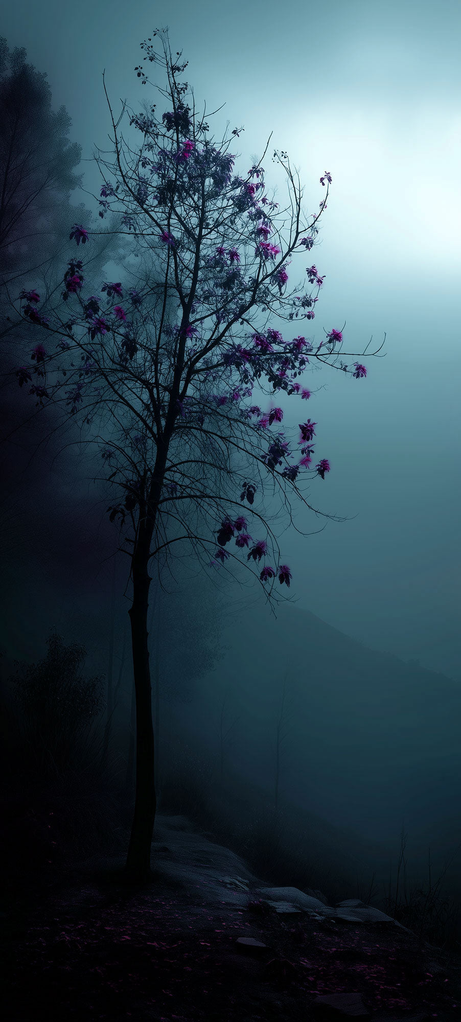 Flowers in the Mist gradient set